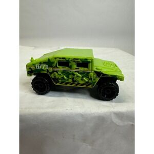 Hot Wheels Hummer Humvee Military Vehicle Green Camo 0773 Diecast Toy Car